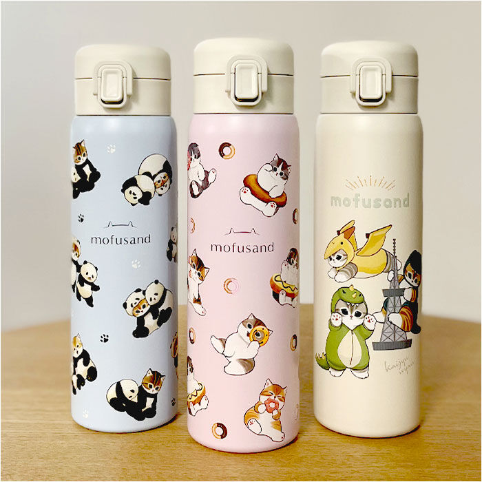 BACKYARD FAMILY「水筒 ワンタッチ かわいい 480ml 通販 ステンレスボトル ワンプッシュボトル マグボトル」|食器・キッチングッズ|