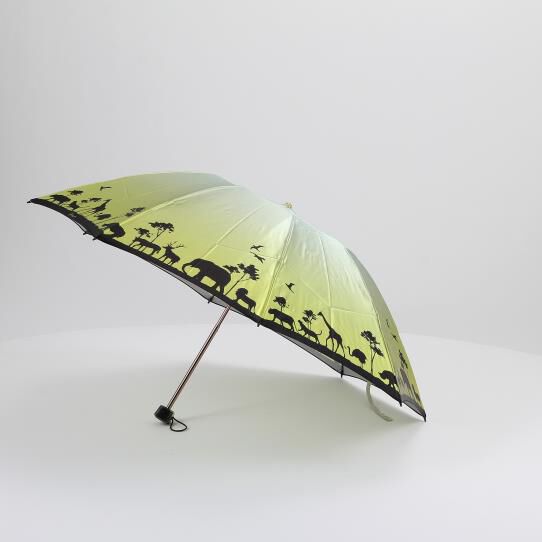 銀座かねまつ「K21954IOTH オリジナル折りたたみ傘」|傘|イエローグリーン