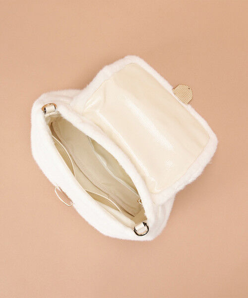 Samantha Thavasa「エコファー トップハンドルバッグ」|ハンドバッグ|