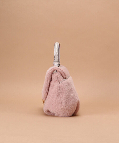 Samantha Thavasa「エコファー トップハンドルバッグ」|ハンドバッグ|