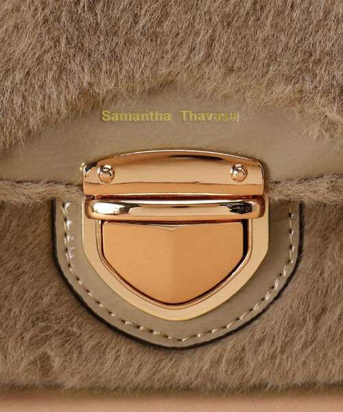 Samantha Thavasa「エコファー トップハンドルバッグ」|ハンドバッグ|