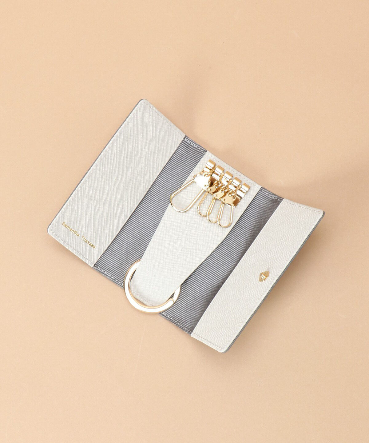 Samantha Thavasa「Pomme d'espoir ポムディスポワール バイカラーキーケース」|キーケース|