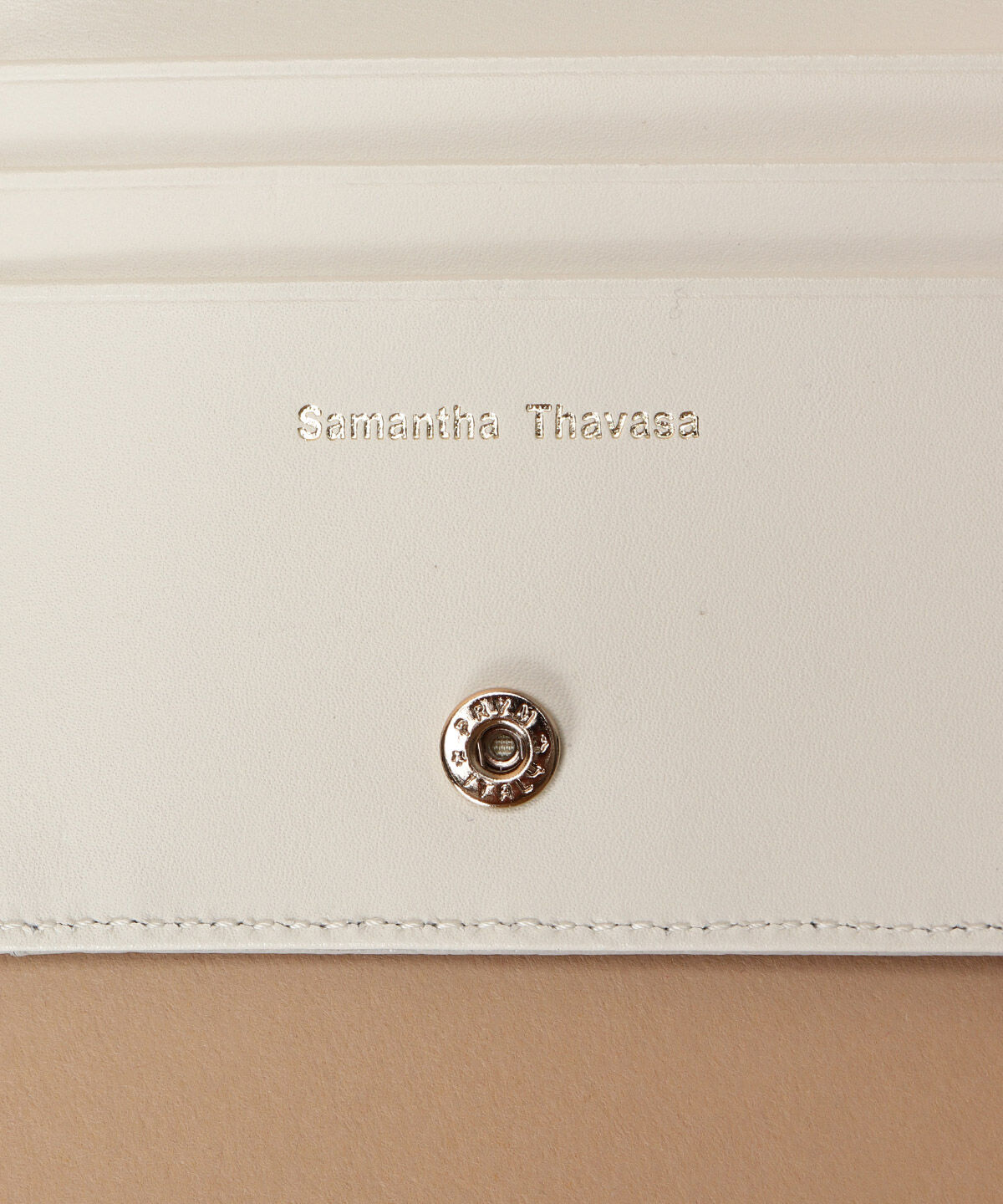 Samantha Thavasa「バイカラーエッジ パスケース」|定期入れ|