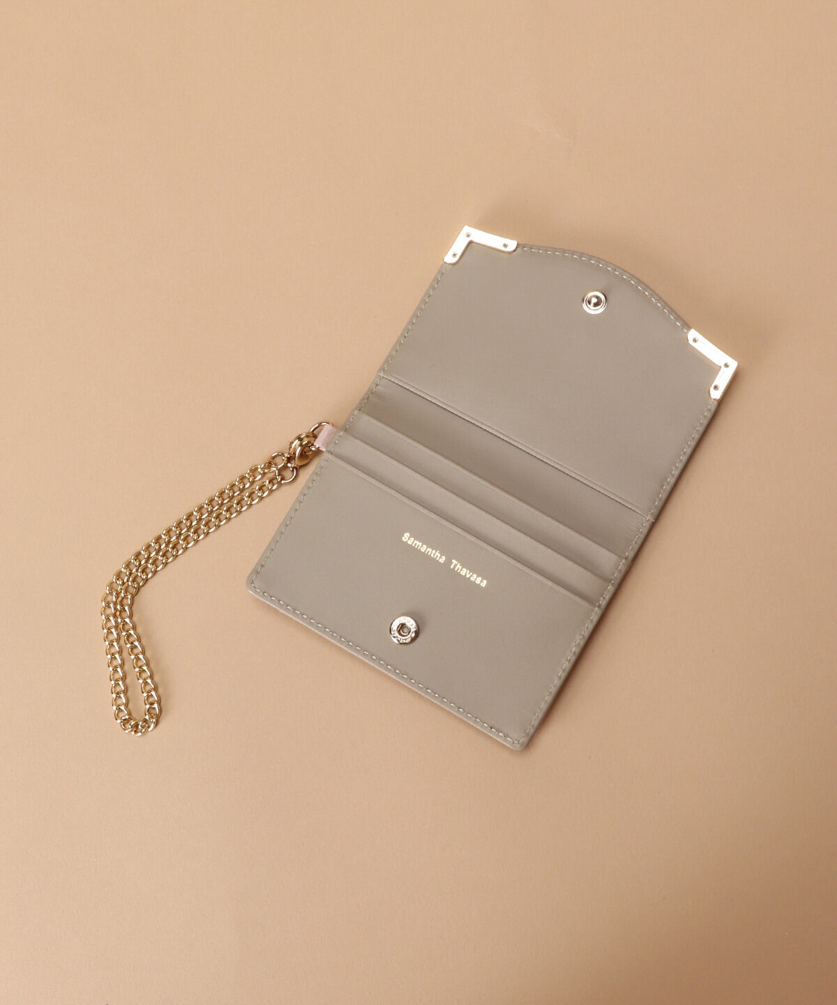 Samantha Thavasa「バイカラーエッジ パスケース」|定期入れ|