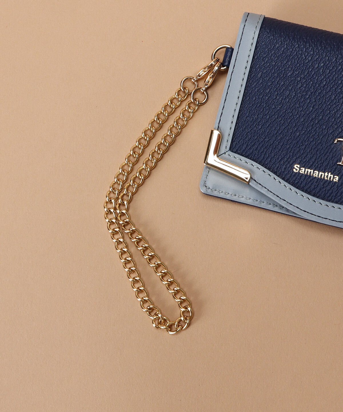 Samantha Thavasa「バイカラーエッジ パスケース」|定期入れ|