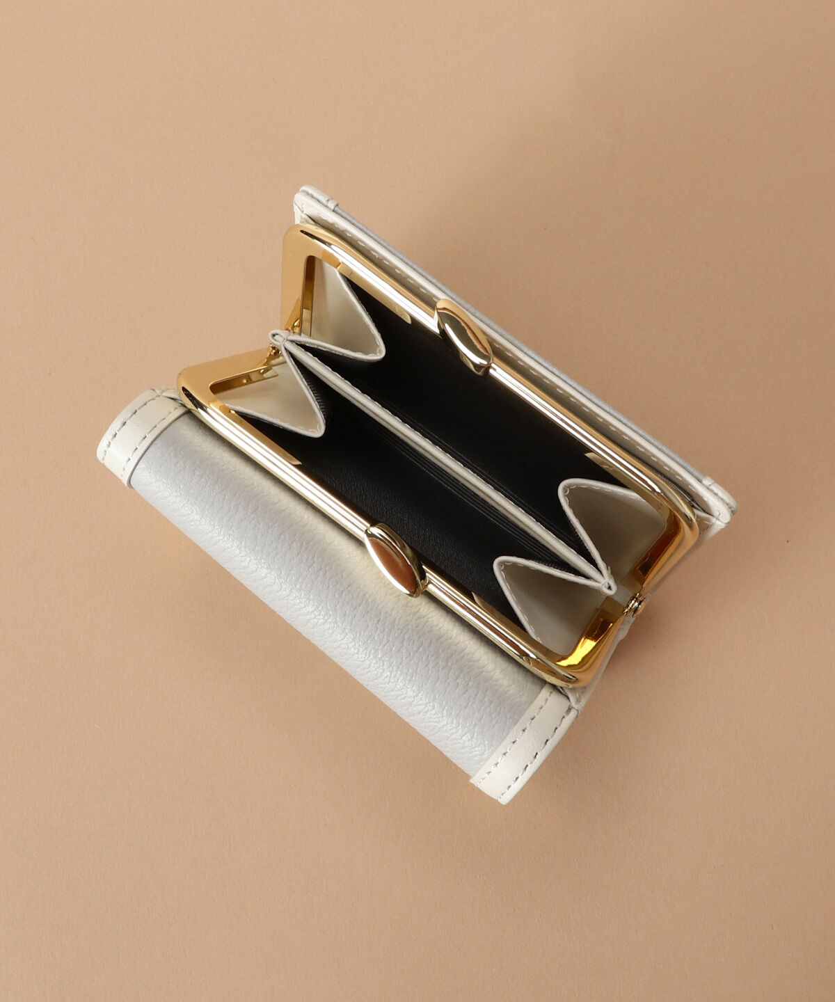 Samantha Thavasa「バイカラーエッジ 三つ折り財布」|財布|