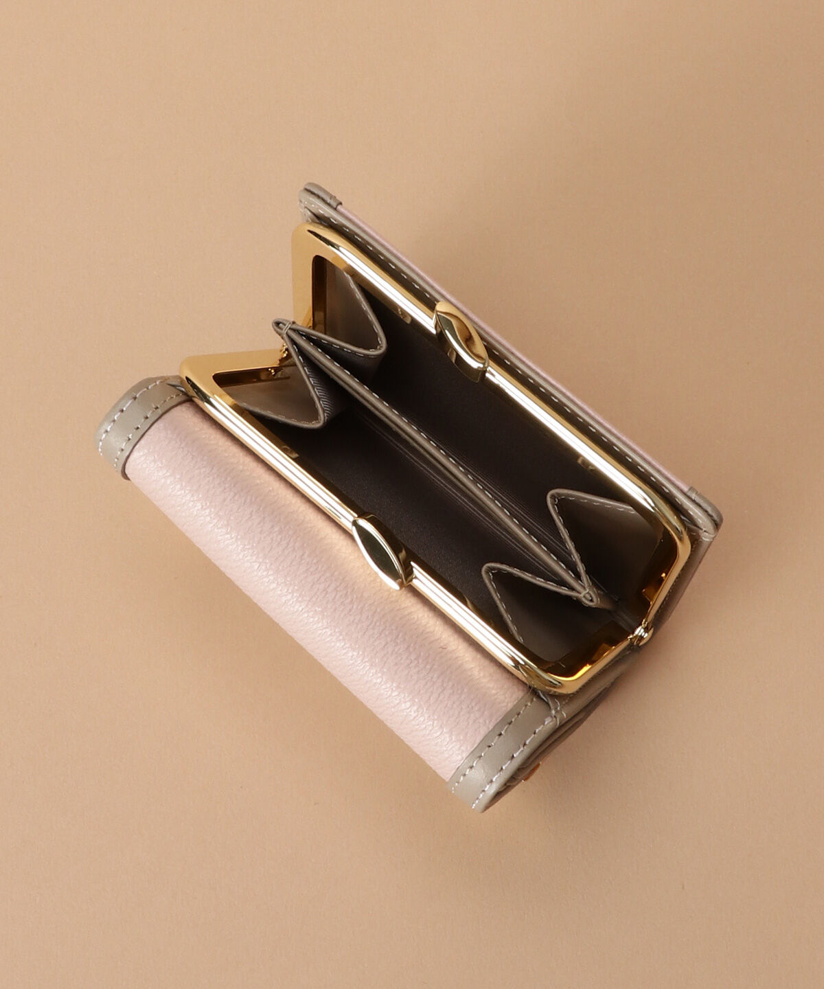 Samantha Thavasa「バイカラーエッジ 三つ折り財布」|財布|