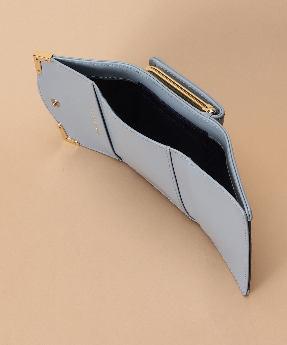 Samantha Thavasa「バイカラーエッジ 三つ折り財布」|財布|