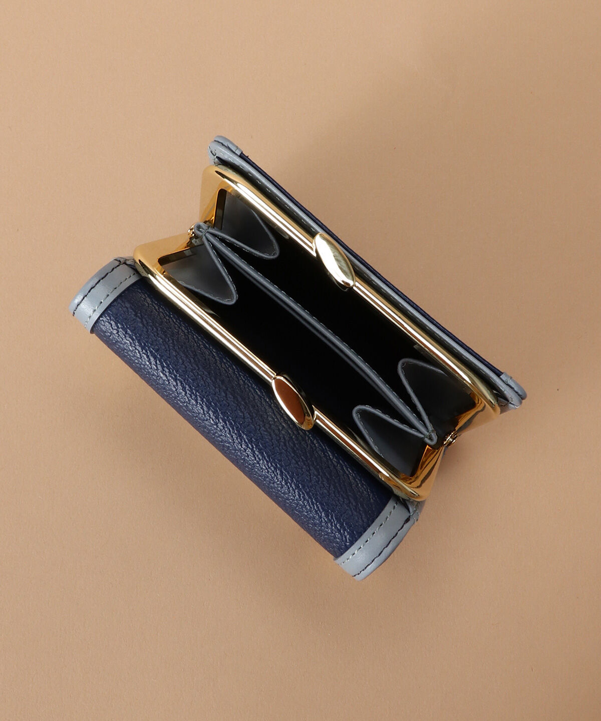 Samantha Thavasa「バイカラーエッジ 三つ折り財布」|財布|