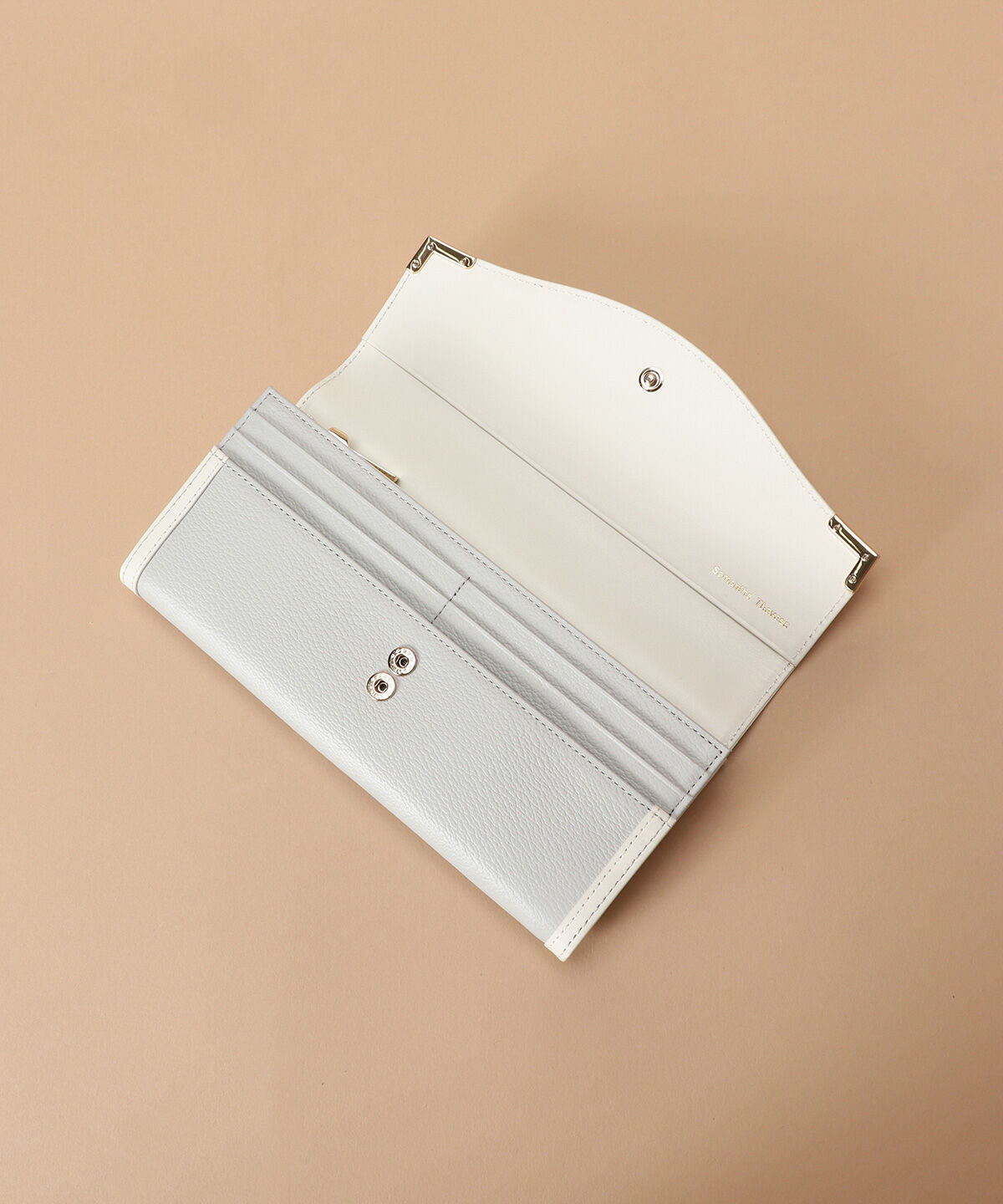 Samantha Thavasa「バイカラーエッジ 長財布」|財布|