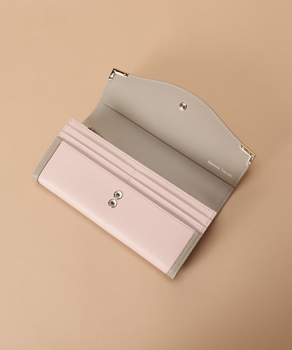 Samantha Thavasa「バイカラーエッジ 長財布」|財布|