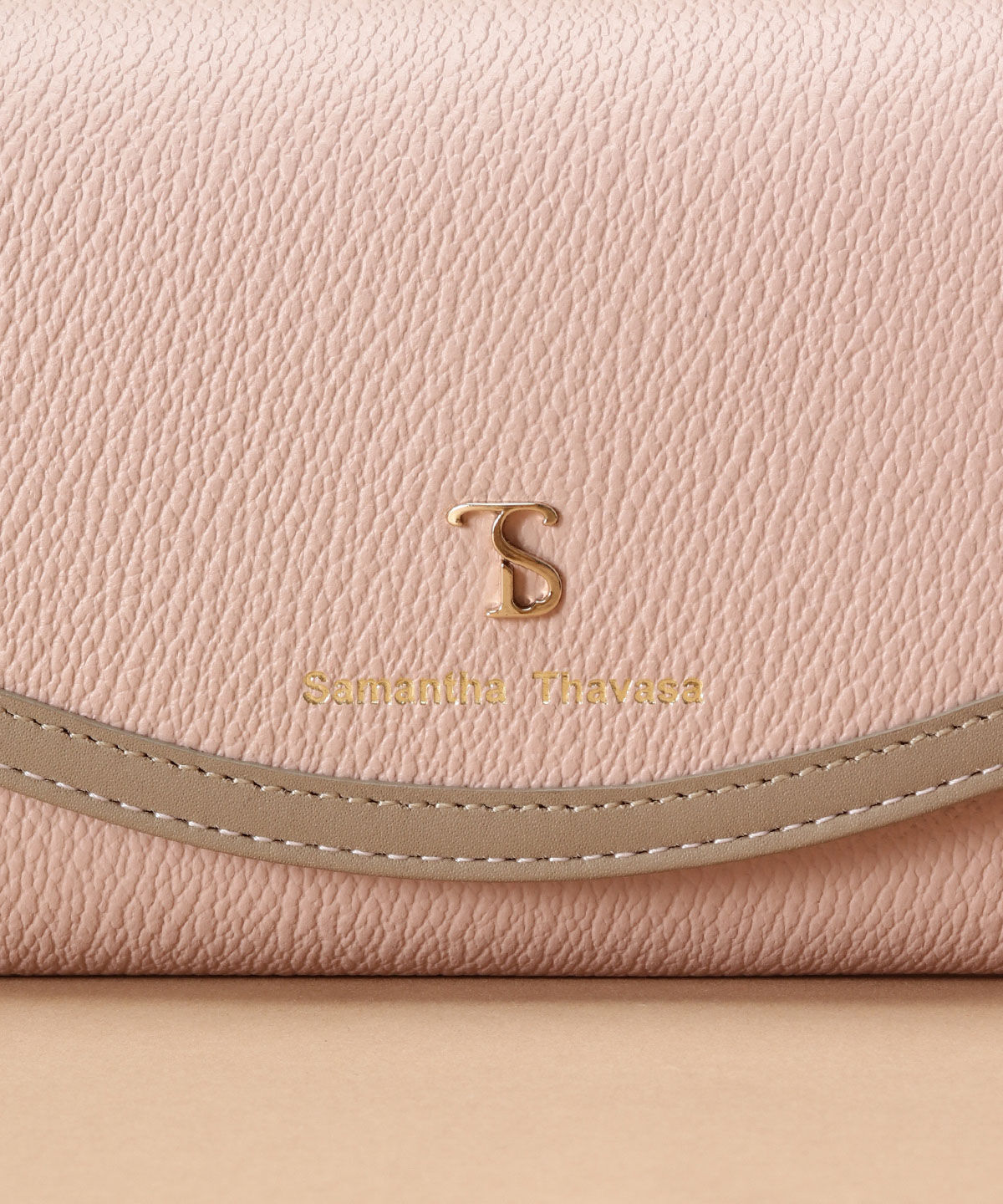 Samantha Thavasa「バイカラーエッジ 長財布」|財布|