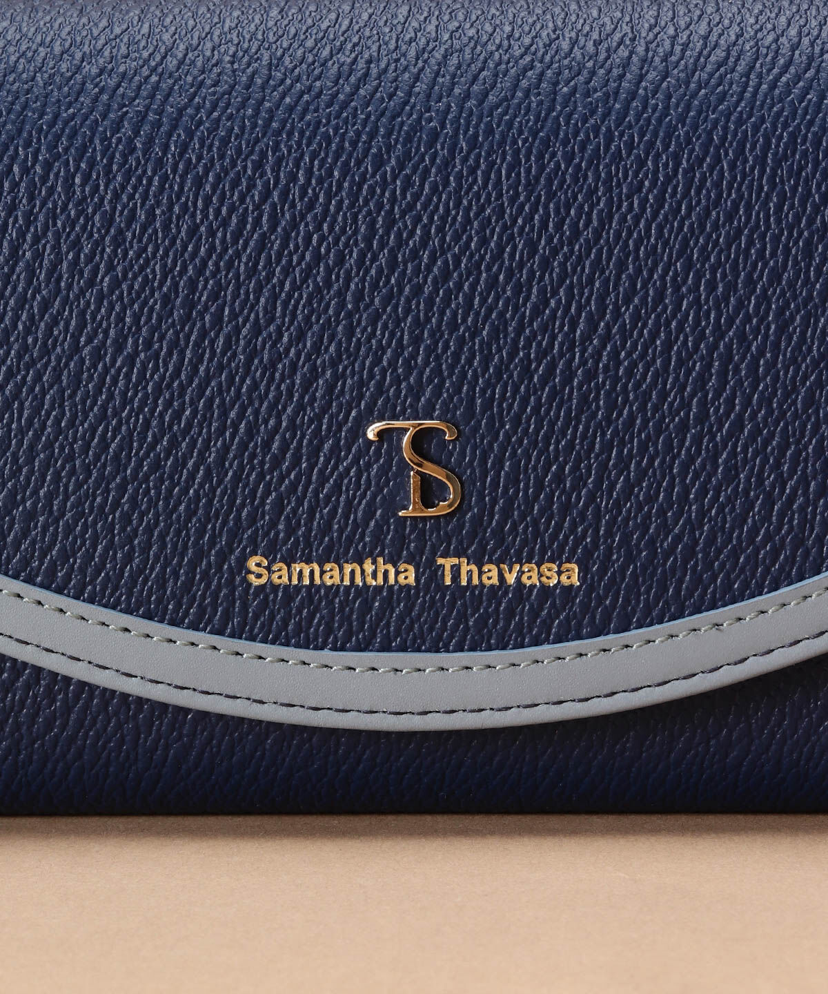 Samantha Thavasa「バイカラーエッジ 長財布」|財布|