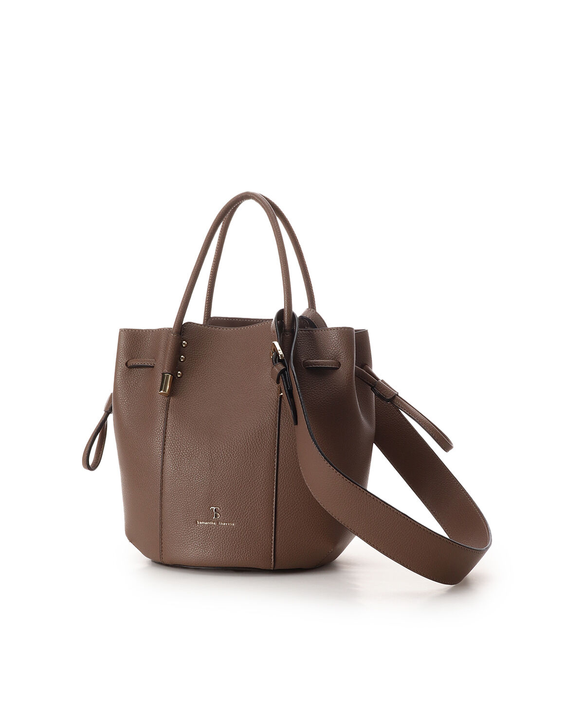 Samantha Thavasa「セミハード合皮2wayバッグ」|ハンドバッグ|