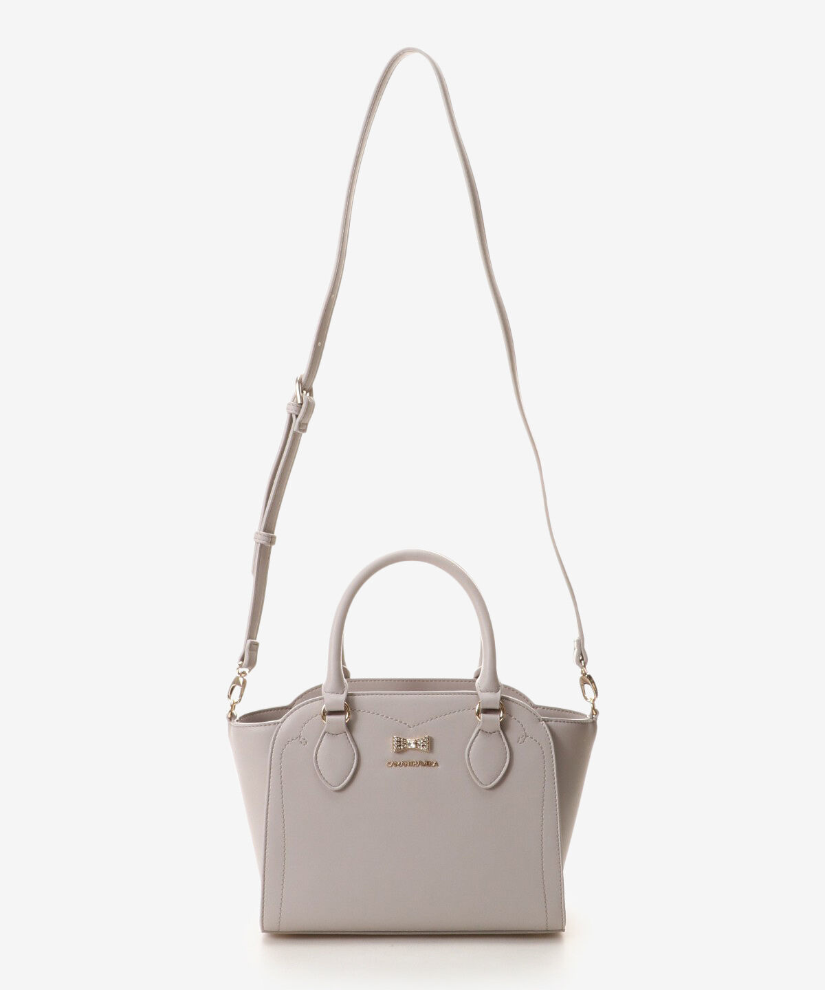 Samantha Vega「ビジューリボントートバッグ」|ハンドバッグ|