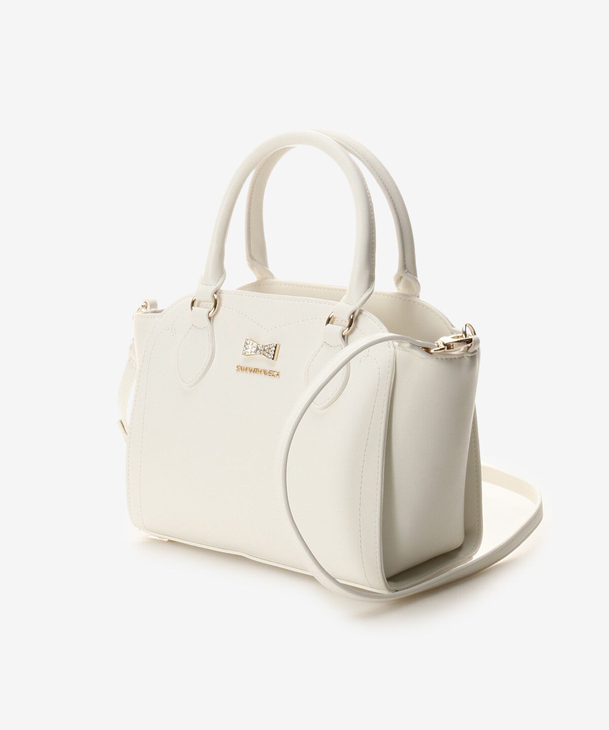 Samantha Vega「ビジューリボントートバッグ」|ハンドバッグ|