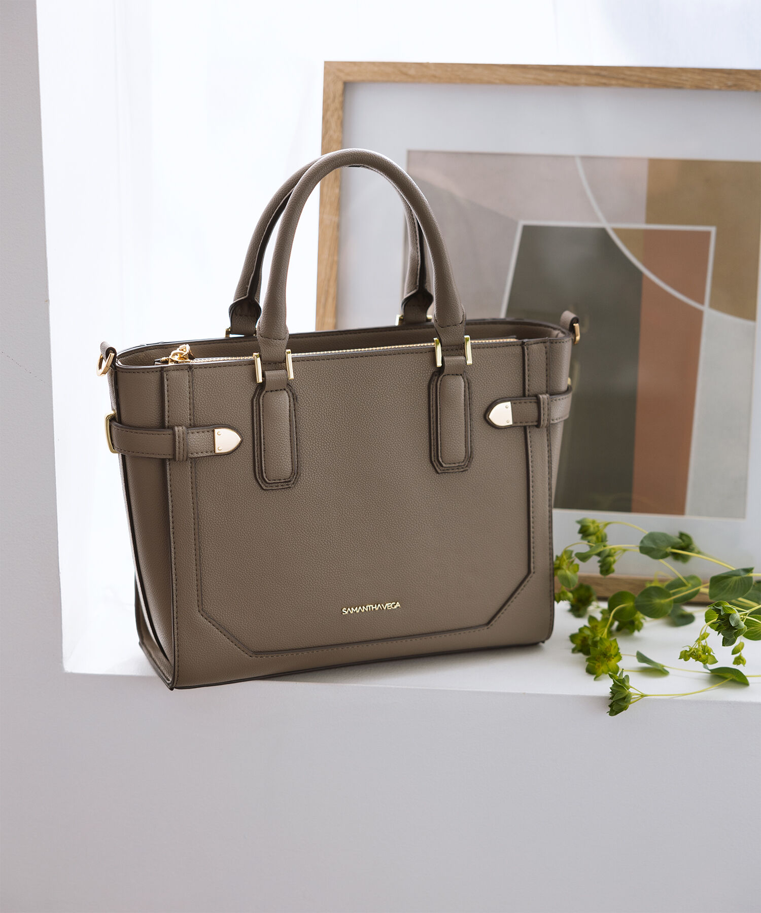 Samantha Vega「ベルト金具ハンドバッグ」|ハンドバッグ|