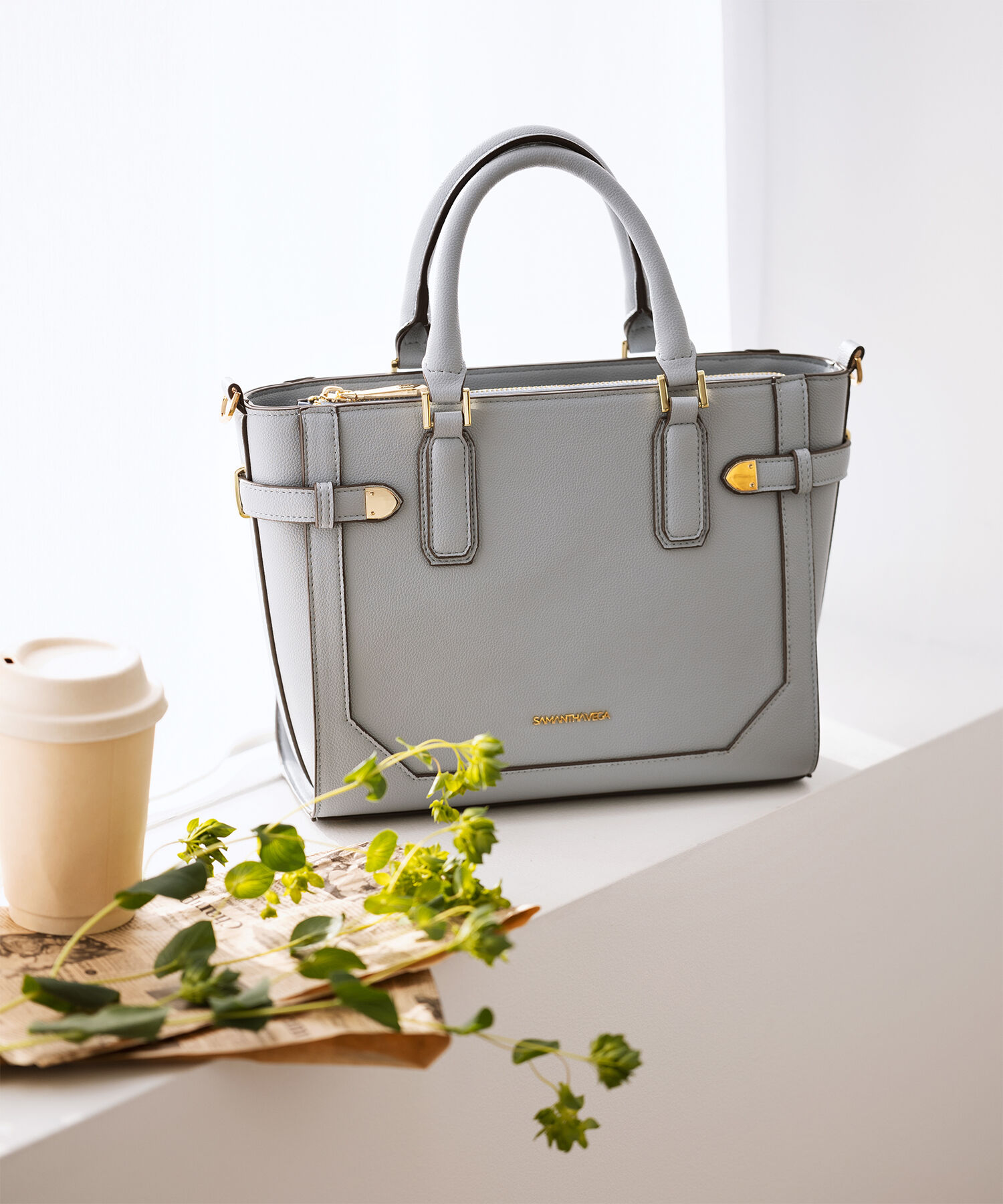 Samantha Vega「ベルト金具ハンドバッグ」|ハンドバッグ|