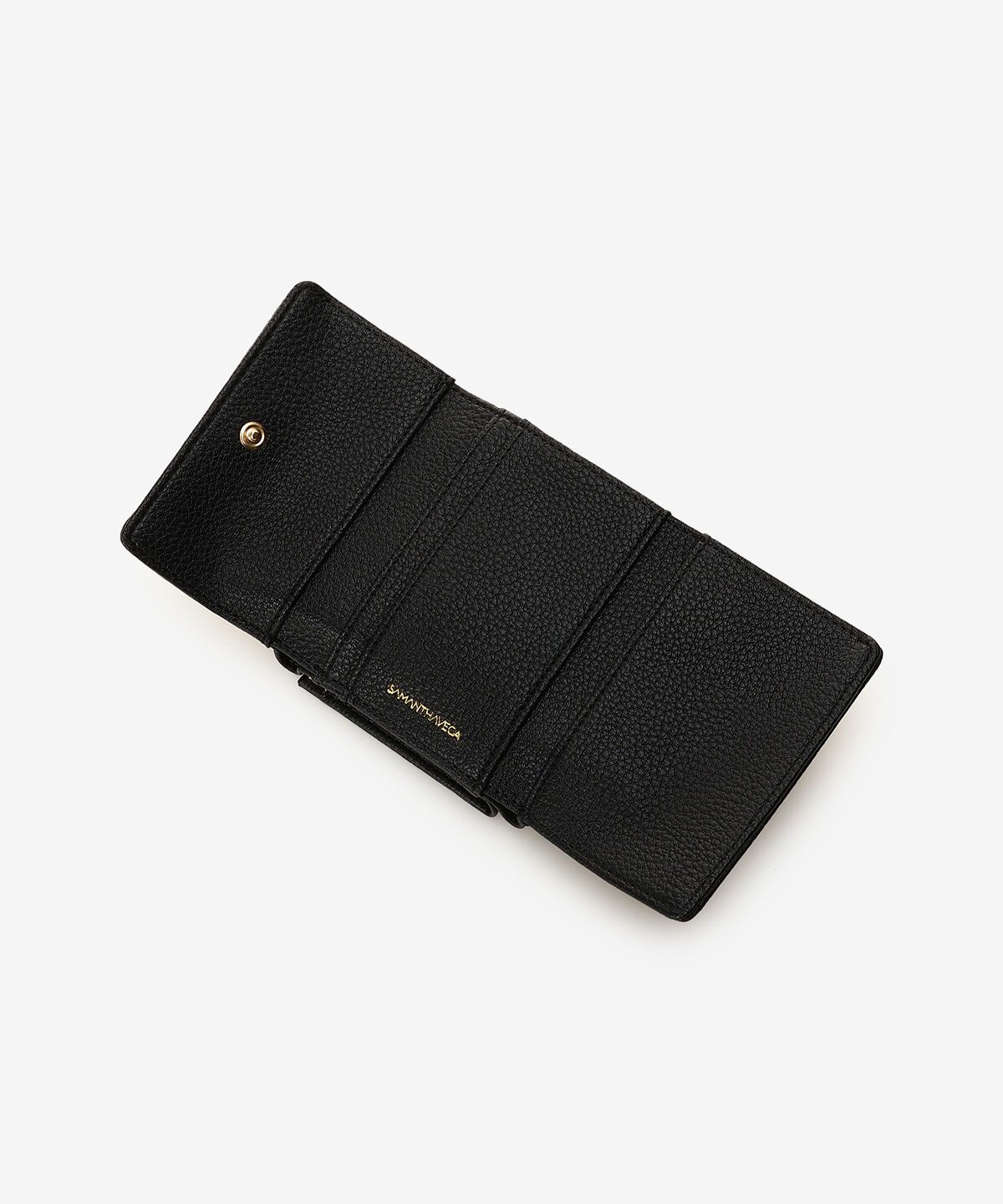 Samantha Vega「チェックビジューフリル折財布」|財布|