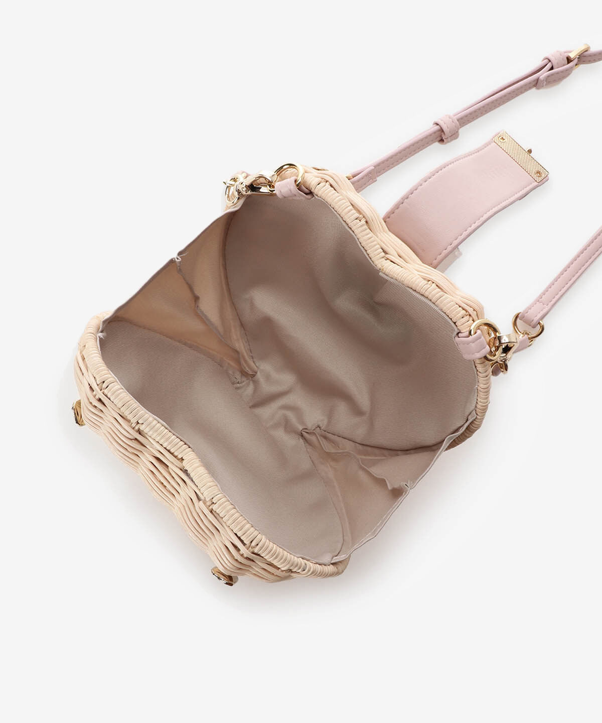 Samantha Vega「ジュエリーハート型ショルダーかごバッグ」|ショルダー・メッセンジャー|