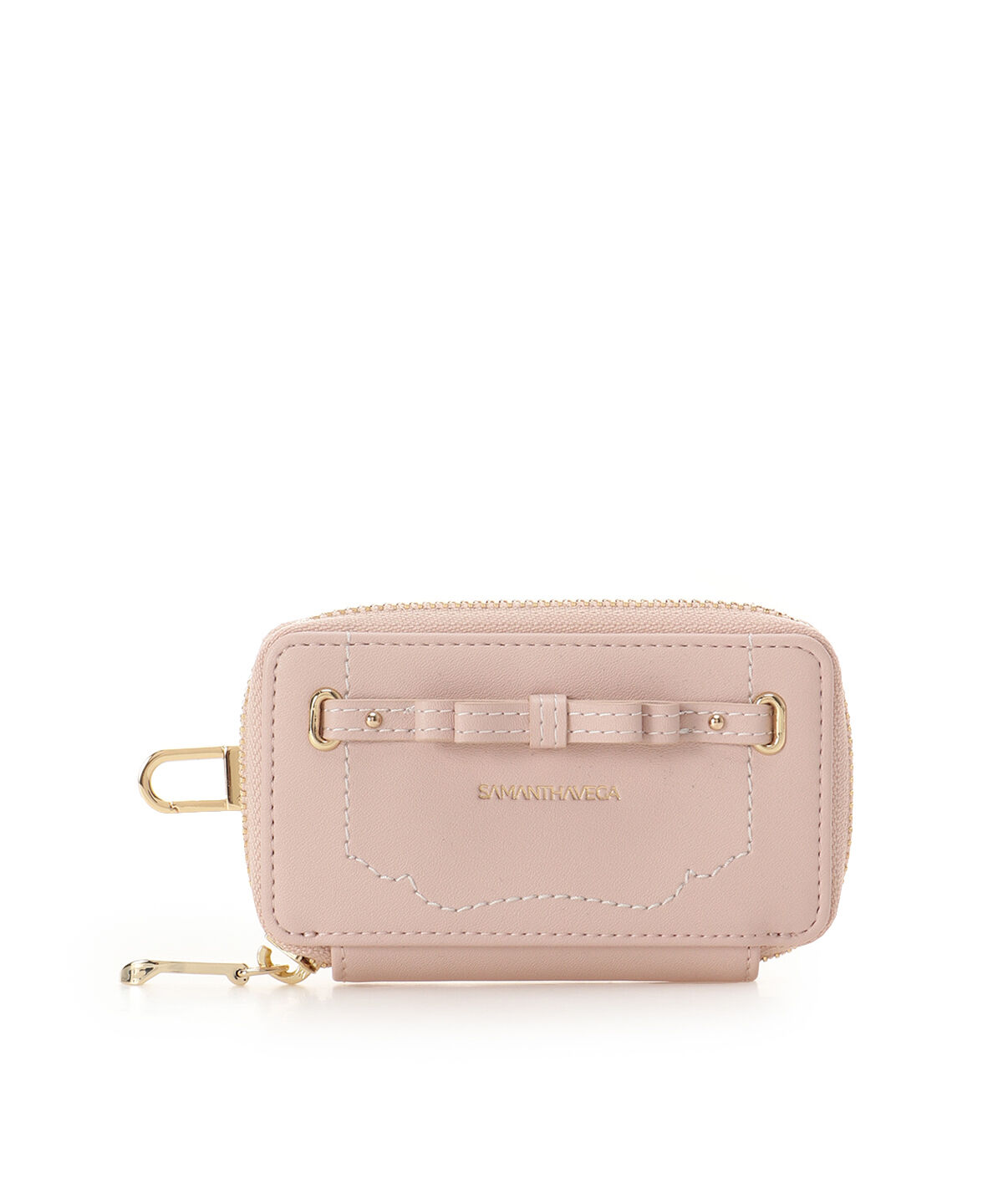 Samantha Vega「バレッタリボンキーケース」|キーケース|ピンク