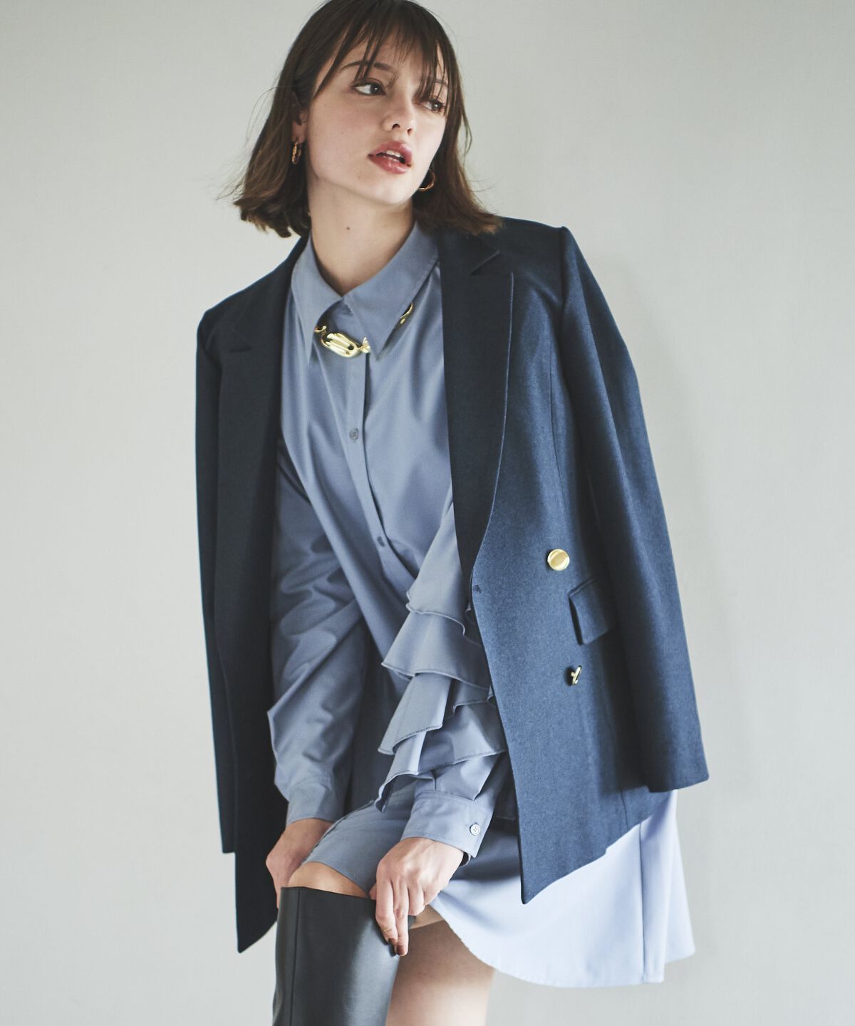 アンドクチュール「ダブルジャケット」|テーラードジャケット|