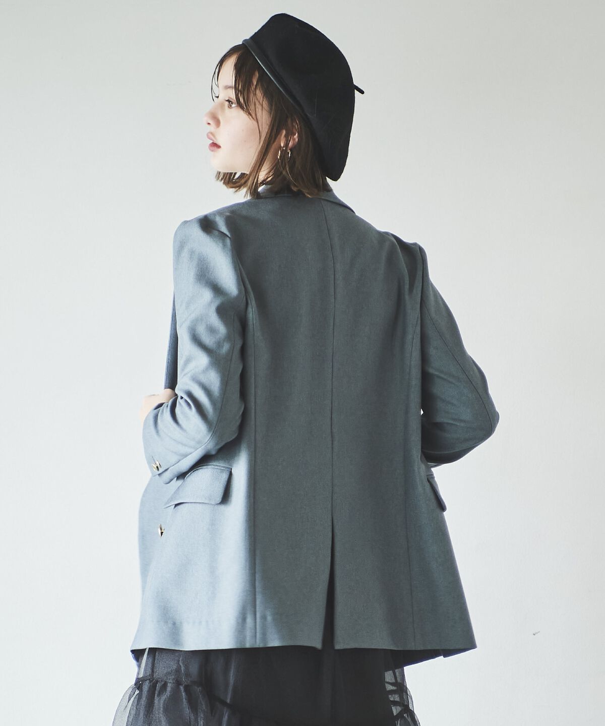 アンドクチュール「ダブルジャケット」|テーラードジャケット|