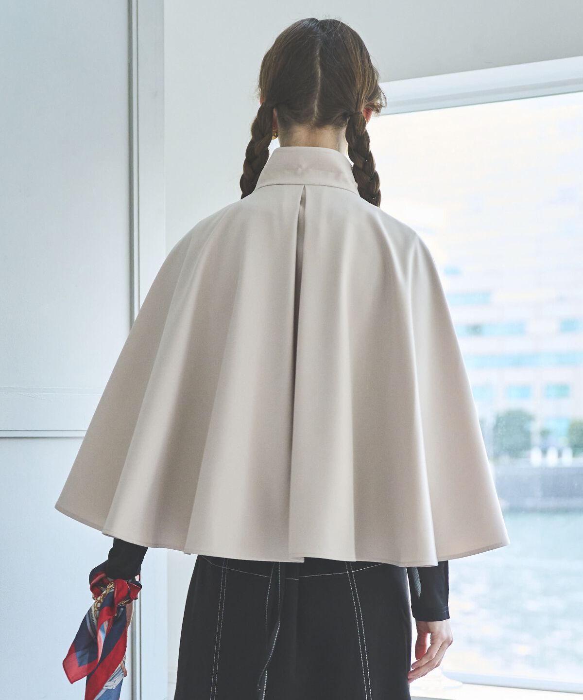 アンドクチュール「ショートケープコート」|その他|