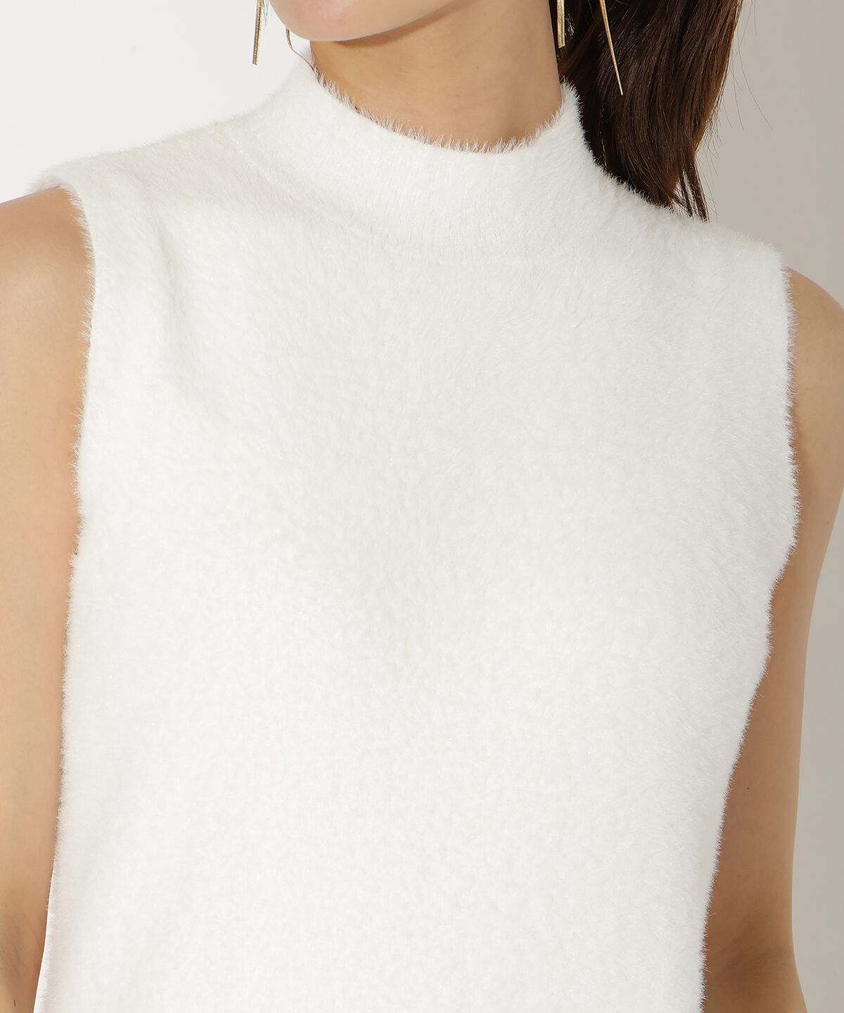 アンドクチュール「ラメフェザーニットアンサンブル」|ワンピース|