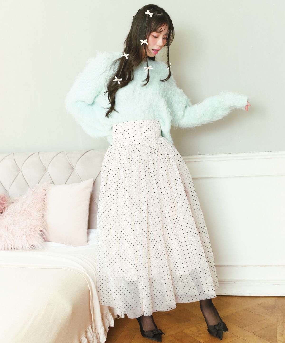 REDYAZEL「シャギーニット」|ニット・セーター|