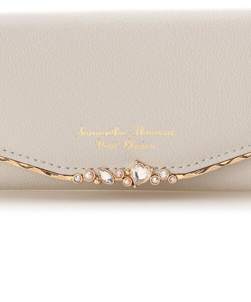 Samantha Thavasa Petit Choice「ハートジュエルバー キーケース」|キーケース|