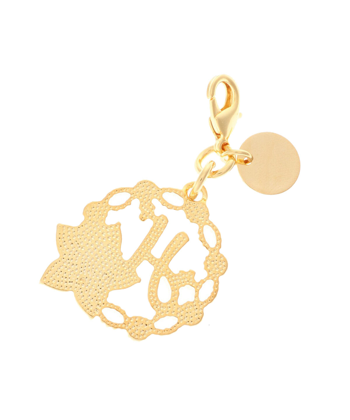 Samantha Thavasa Petit Choice「スノーフラワーファスナーチャーム　H」|チャーム・キーホルダー|