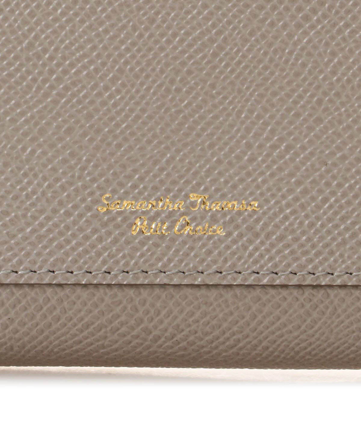 Samantha Thavasa Petit Choice「インサイドバイカラー ラウンド長財布」|財布|