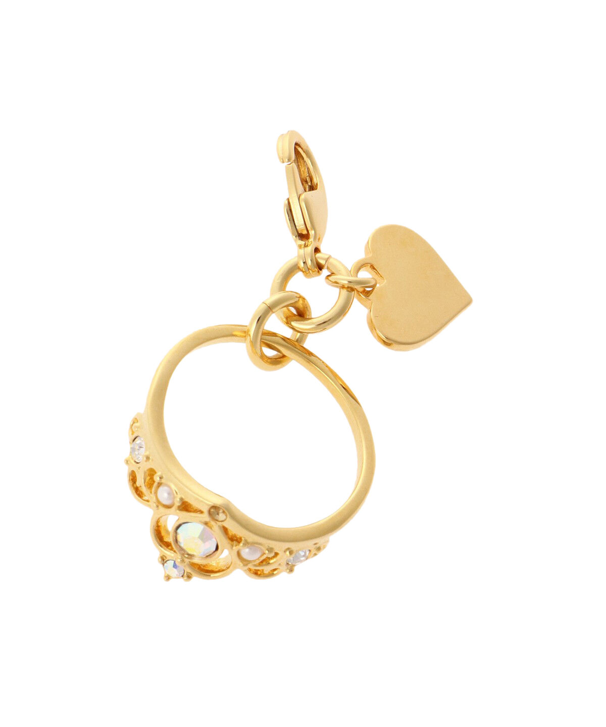 Samantha Thavasa Petit Choice「ティアラリング ファスナーチャーム」|チャーム・キーホルダー|