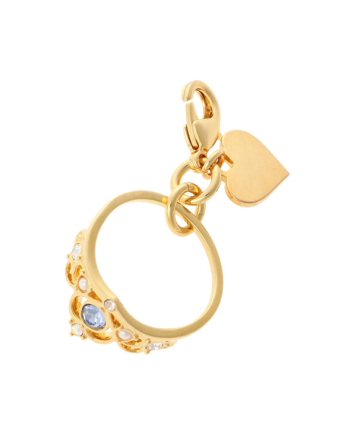 Samantha Thavasa Petit Choice「ティアラリング ファスナーチャーム」|チャーム・キーホルダー|