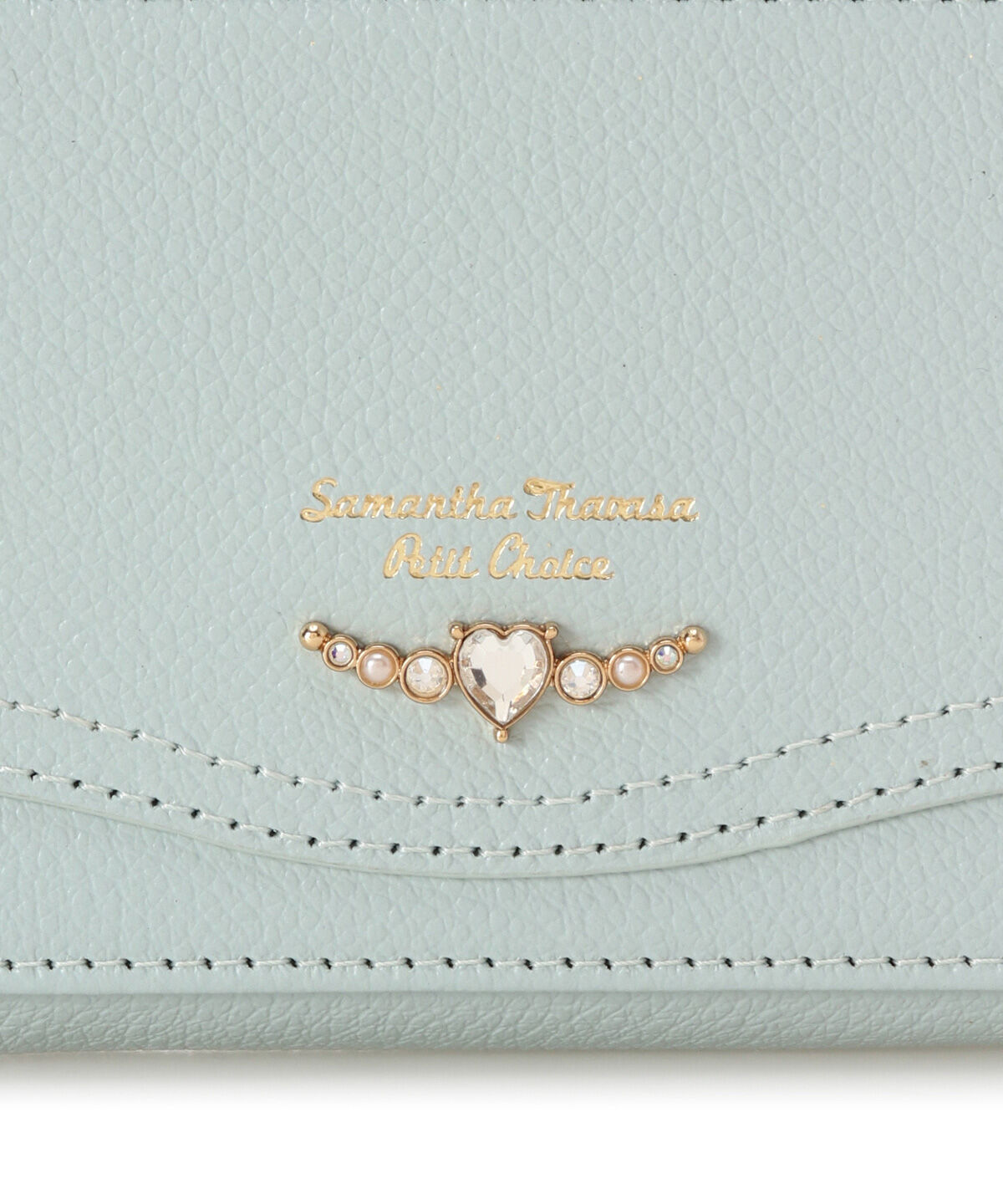 Samantha Thavasa Petit Choice「クリアハートビジュー キーケース」|キーケース|