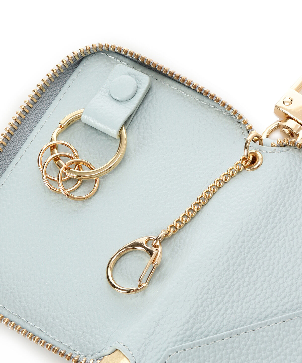 Samantha Thavasa Petit Choice「クリアハートビジュー キーケース」|キーケース|