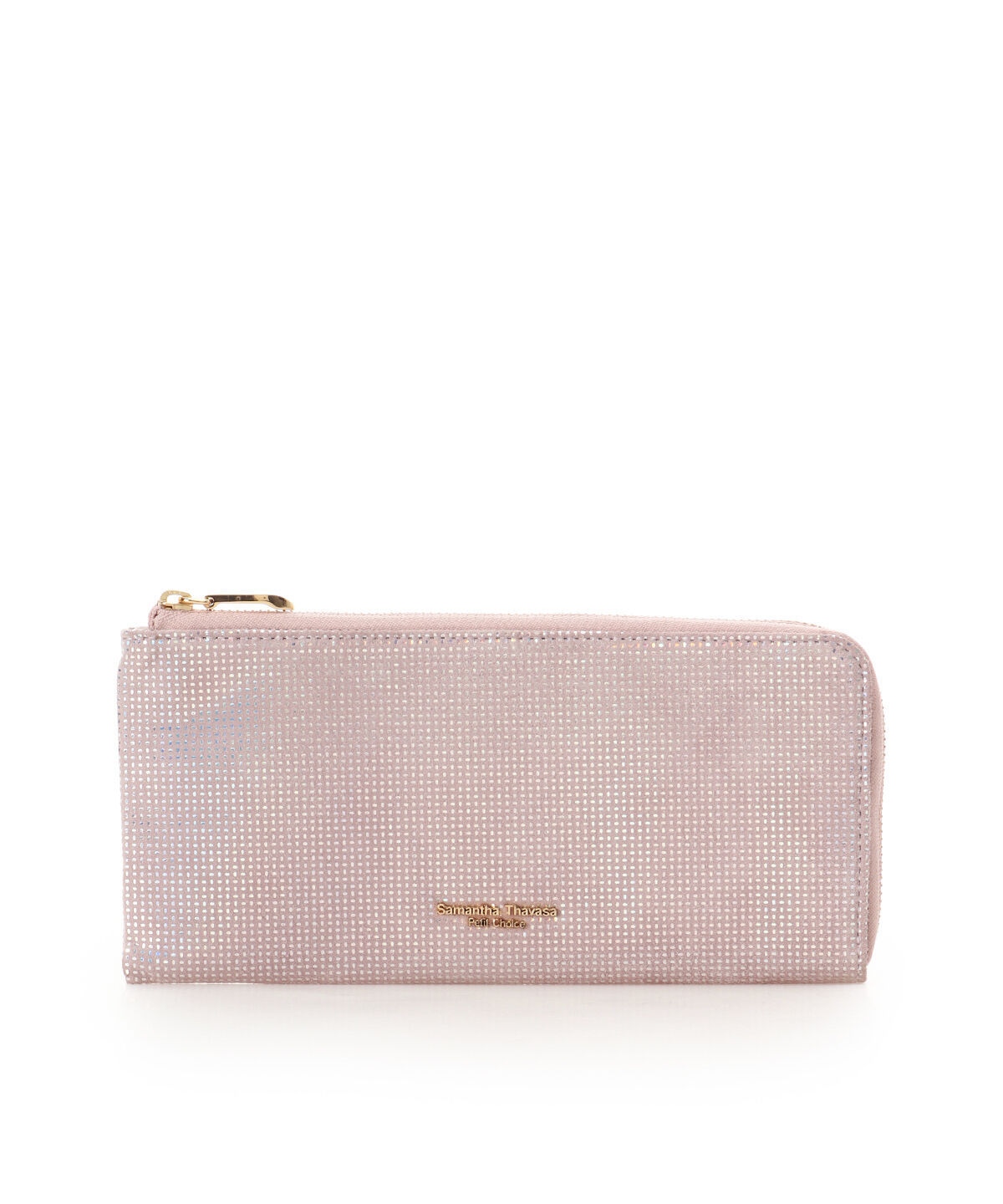 Samantha Thavasa Petit Choice「オーロラカラーピッグレザー 長財布」|財布|ピンク
