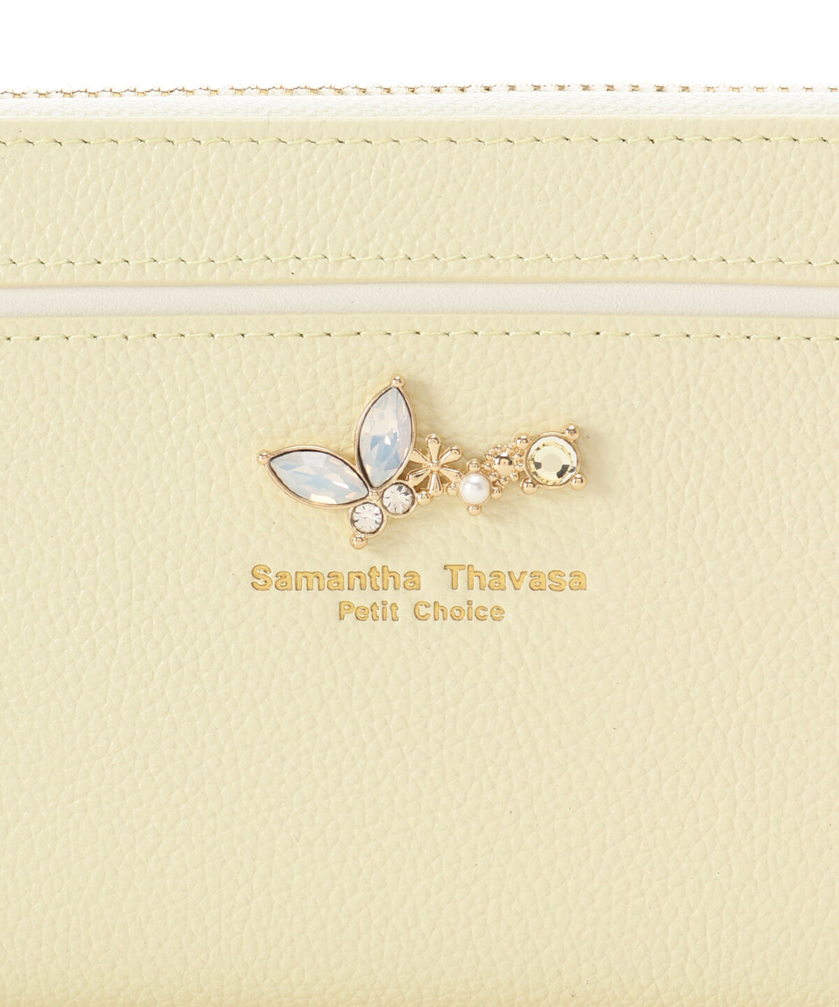 Samantha Thavasa Petit Choice「バタフライビジュー 長財布」|財布|