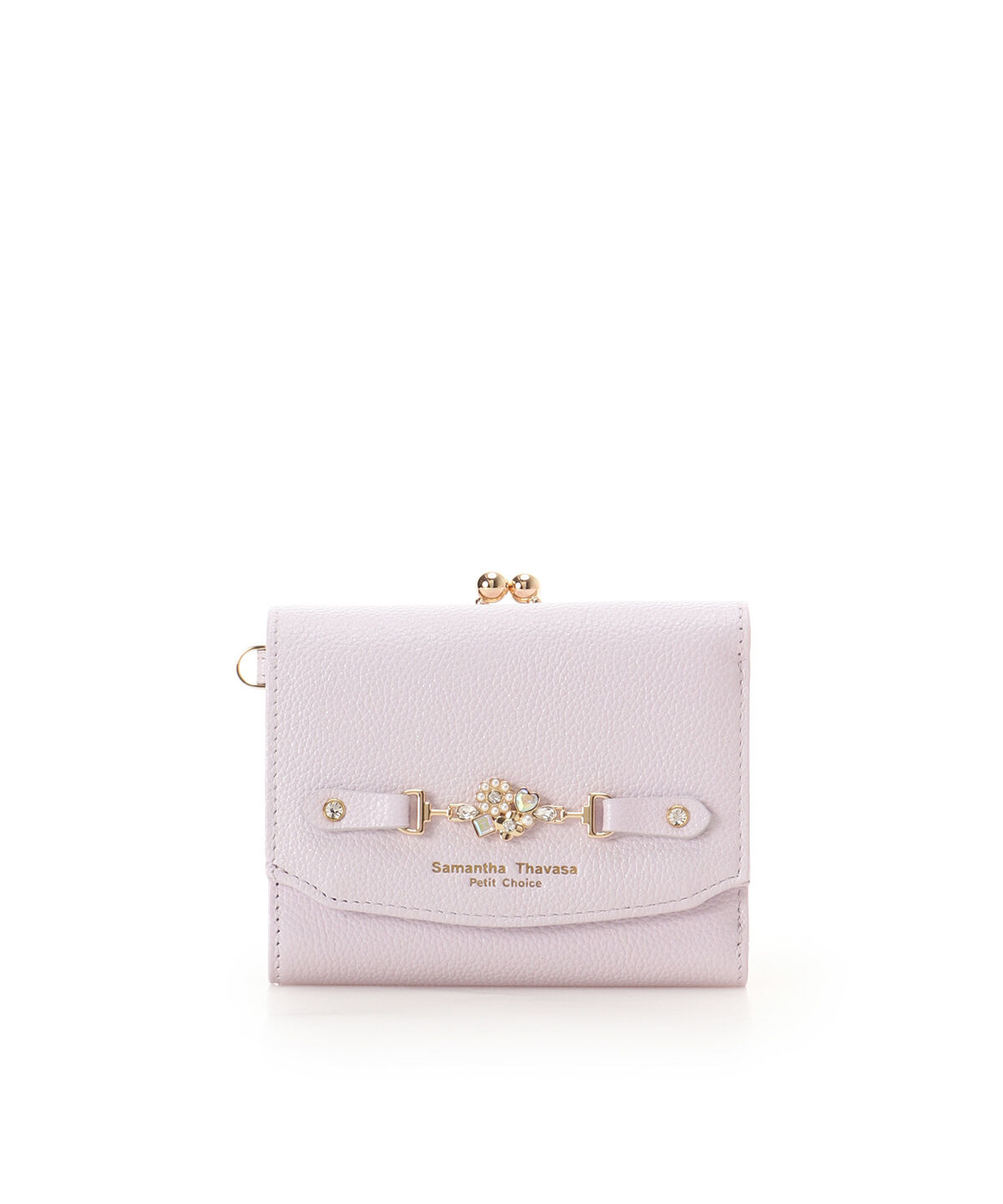 Samantha Thavasa Petit Choice「フラワービット 折財布」|財布|ラベンダー