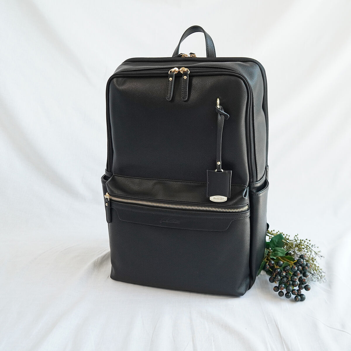 Jewelna Rose「ジュエルナローズ リモハピ2 リュックサック 合皮 B4 PC収納 通勤 リモートワーク 15.6インチ 10965」|リュック|