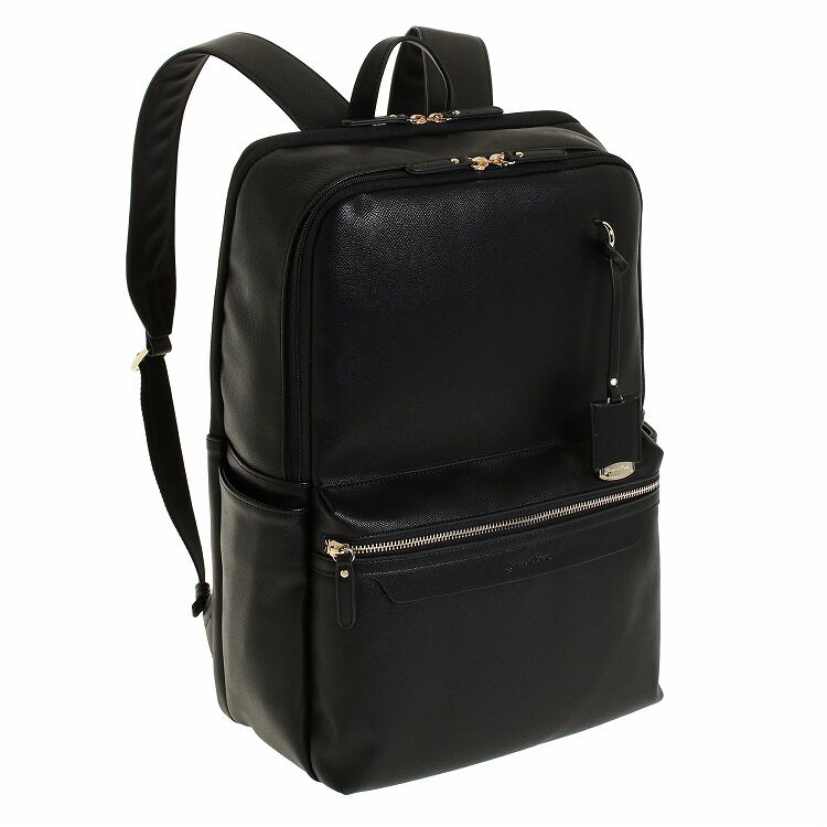 Jewelna Rose「ジュエルナローズ リモハピ2 リュックサック 合皮 B4 PC収納 通勤 リモートワーク 15.6インチ 10965」|リュック|