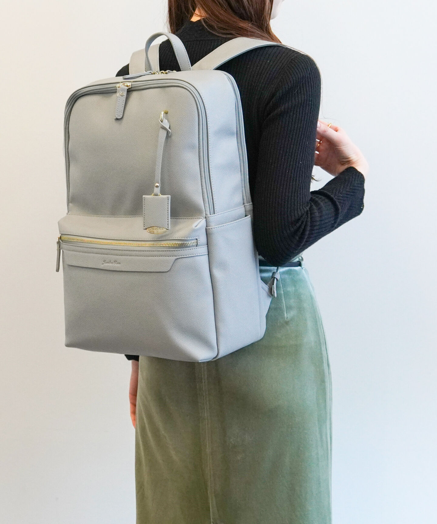 Jewelna Rose「ジュエルナローズ リモハピ2 リュックサック 合皮 B4 PC収納 通勤 リモートワーク 15.6インチ 10965」|リュック|