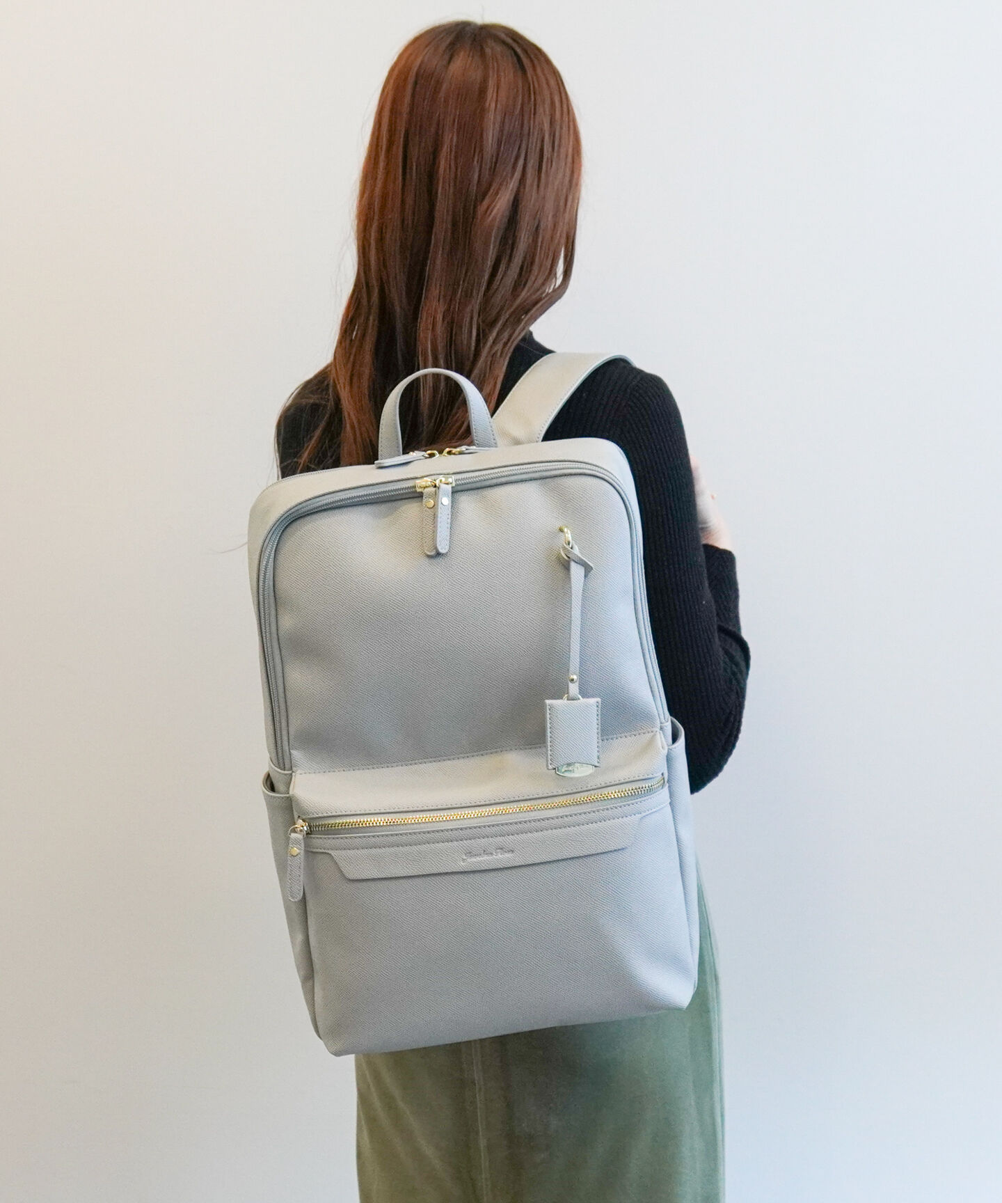 Jewelna Rose「ジュエルナローズ リモハピ2 リュックサック 合皮 B4 PC収納 通勤 リモートワーク 15.6インチ 10965」|リュック|