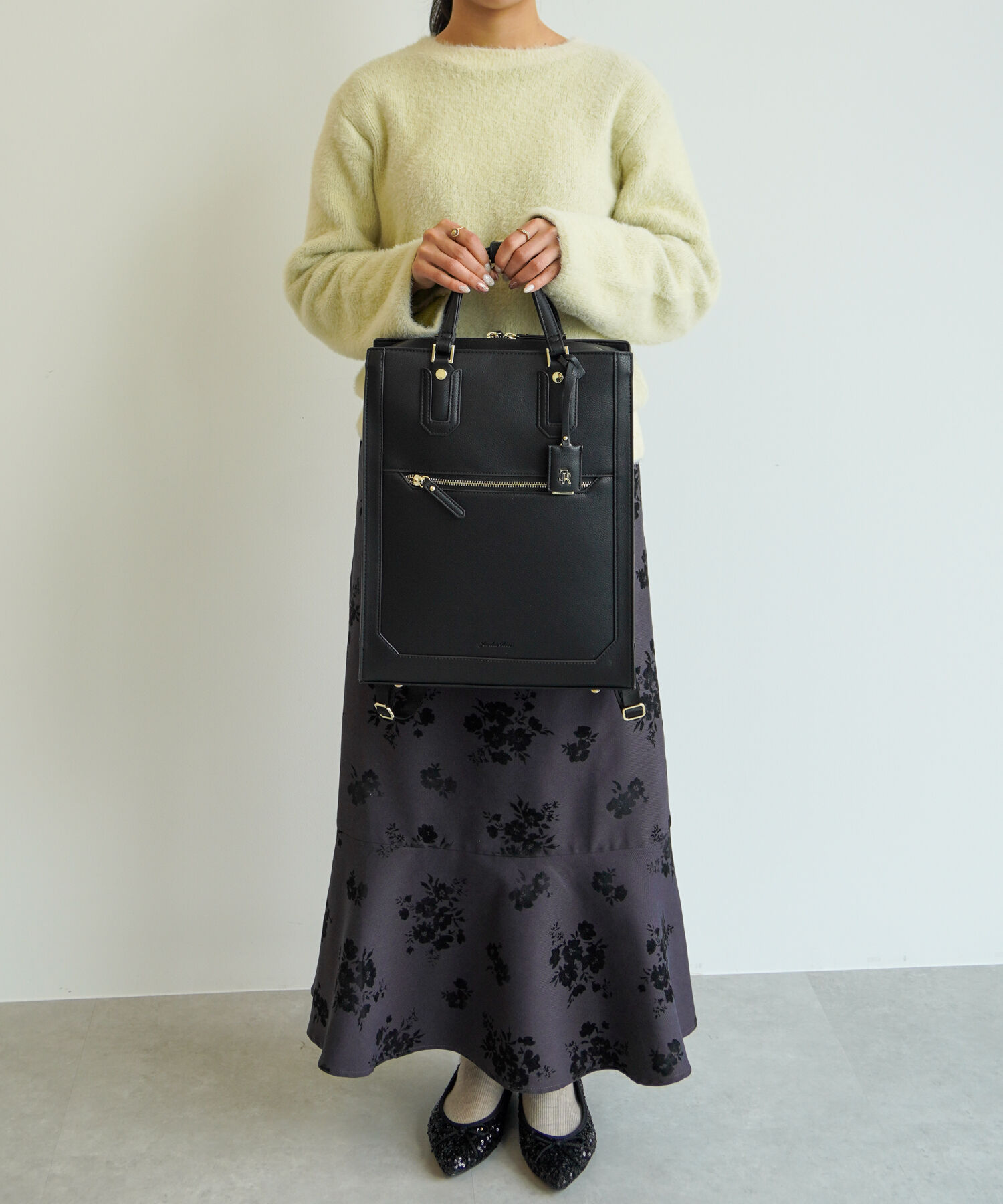 Jewelna Rose「Jewelna Rose アリゼ リュック A4/13.3インチPC収納 16302」|リュック|ブラック