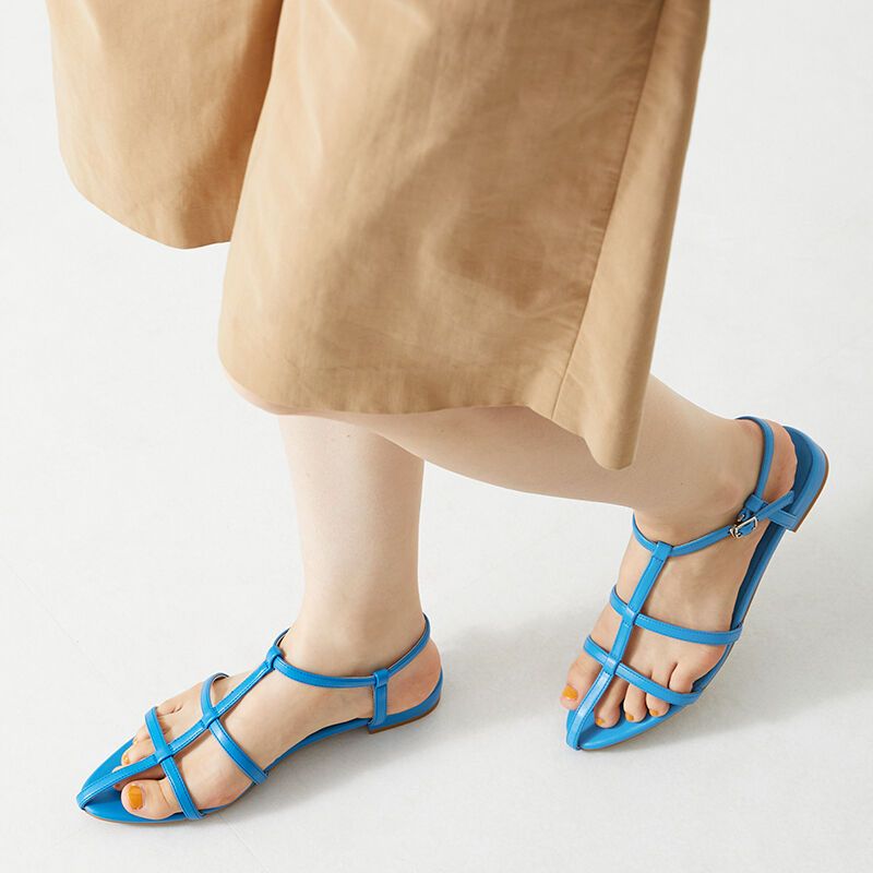 ORiental TRaffic「Tストラップフラットサンダル/31255」|サンダル|