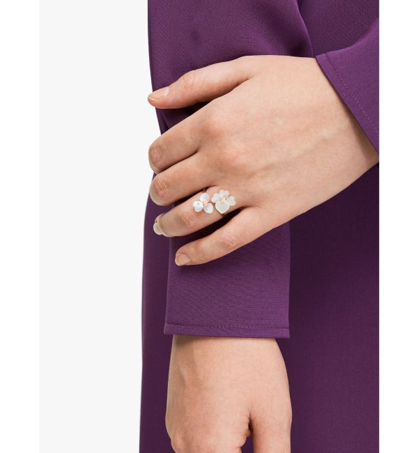 kate spade new york「プレシャス パンジー ラップ リング」|リング|