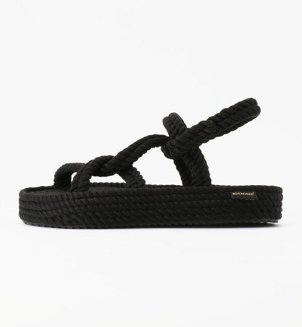 BOHONOMAD「【BOHONOMAD】ミコノス/ブラック/サンダル メンズ レディース/プラットフォーム ボホノマド」|サンダル|