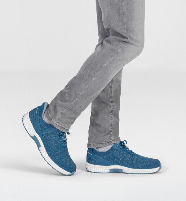 Orthofeet「【オーソフィート】ヤリ ワイド/ブルー テキスタイル/シューズ メンズ/Orthofeet」|スニーカー|