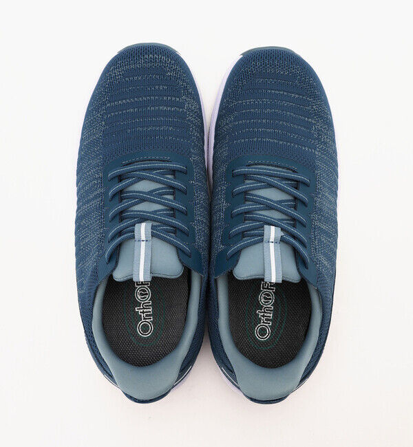 Orthofeet「【オーソフィート】ヤリ ワイド/ブルー テキスタイル/シューズ メンズ/Orthofeet」|スニーカー|
